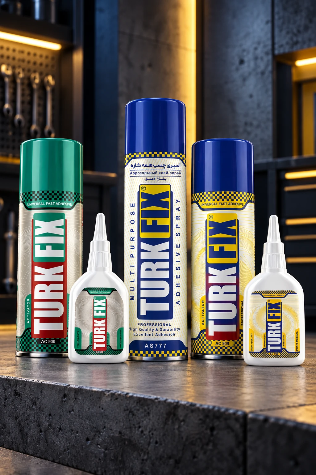 TURK FIX product range